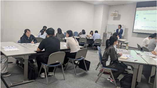 外国人社員向けビジネス研修　2回目 研修の様子